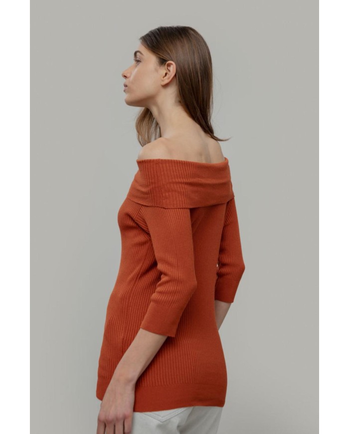 RIFO MAGLIA CON SPALLA SCOPERTE IN VISCOSA BELEN