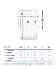 RIFO MAGLIA CON SPALLA SCOPERTE IN VISCOSA BELEN