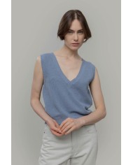 RIFO GILET IN COTONE ELODIE