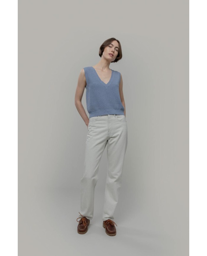 RIFO GILET IN COTONE ELODIE