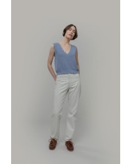 RIFO GILET IN COTONE ELODIE