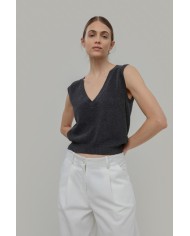 RIFO GILET IN COTONE ELODIE