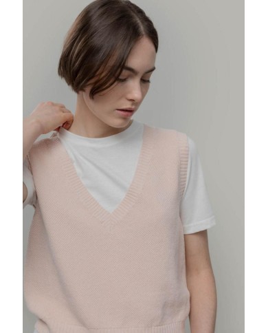RIFO GILET IN COTONE ELODIE