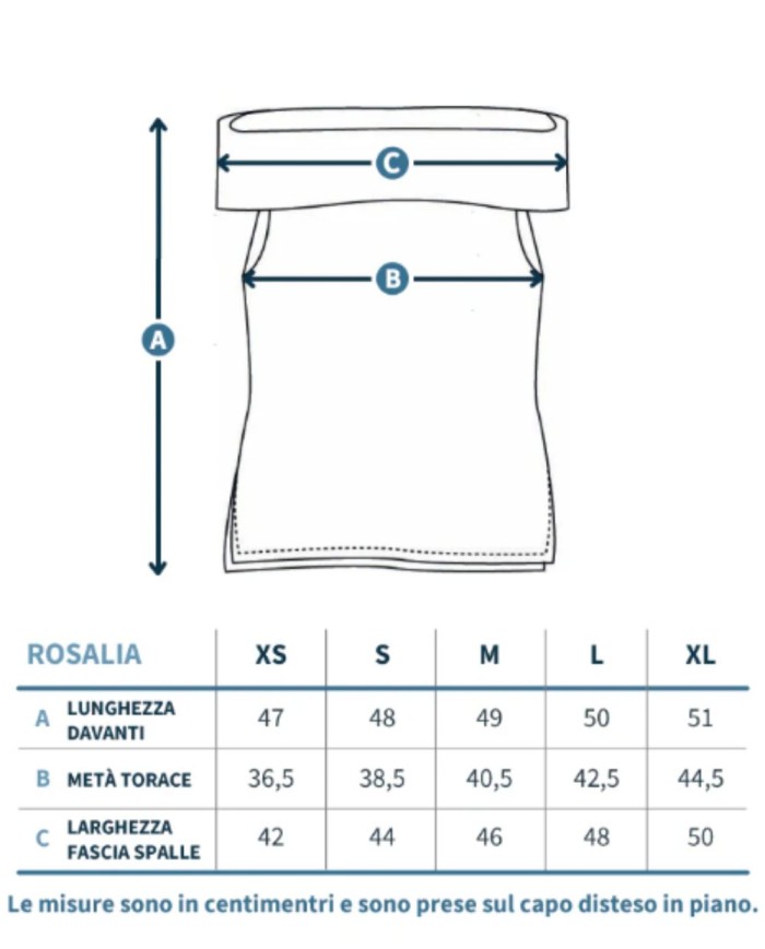 RIFO TOP SPALLE SCOPERTE ROSALIA
