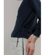 RIFO CARDIGAN CON SCOLLO A V SELENE