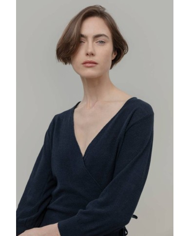 RIFO CARDIGAN CON SCOLLO A V SELENE