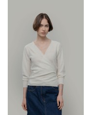 RIFO CARDIGAN CON SCOLLO A V SELENE