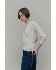 RIFO CARDIGAN CON SCOLLO A V SELENE