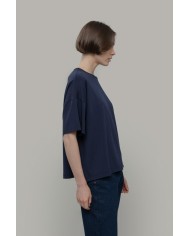 RIFO MAGLIETTA OVERSIZE IN VISCOSA SIENNA