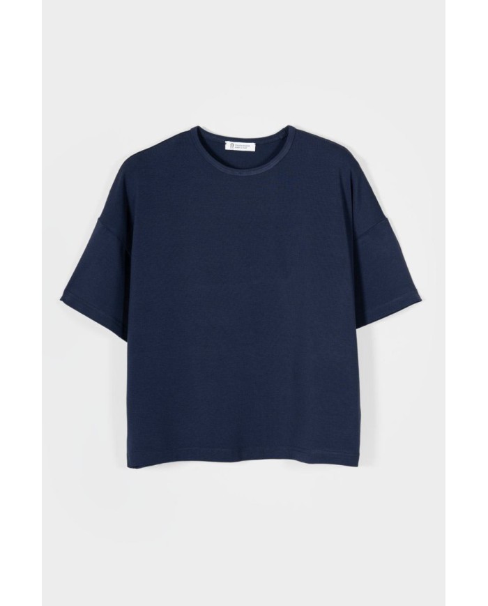 RIFO MAGLIETTA OVERSIZE IN VISCOSA SIENNA