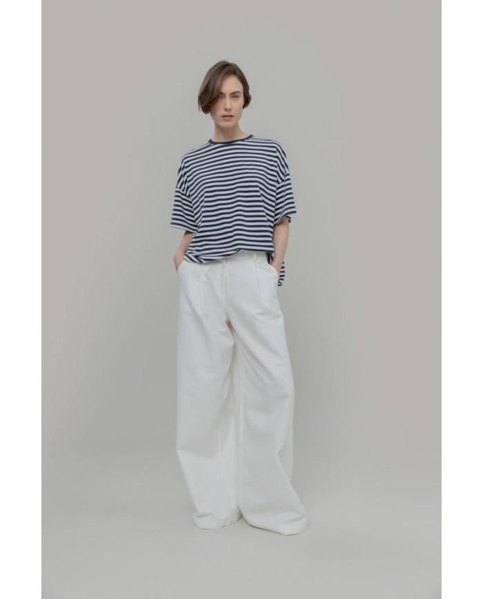 RIFO MAGLIETTA OVERSIZE IN VISCOSA SIENNA