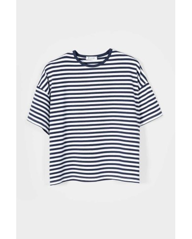 RIFO MAGLIETTA OVERSIZE IN VISCOSA SIENNA