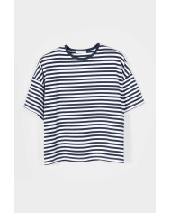 RIFO MAGLIETTA OVERSIZE IN VISCOSA SIENNA