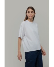 RIFO MAGLIETTA OVERSIZE IN VISCOSA SIENNA