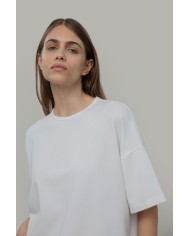 RIFO MAGLIETTA OVERSIZE IN VISCOSA SIENNA