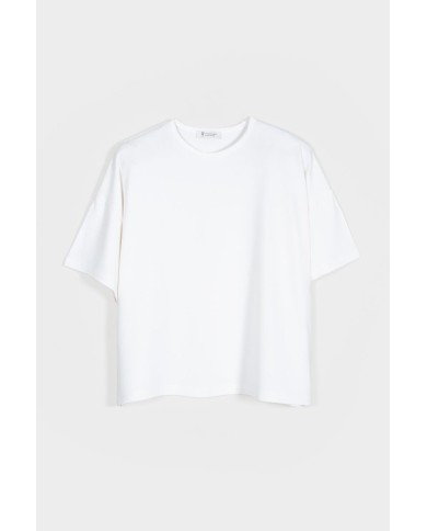 RIFO MAGLIETTA OVERSIZE IN VISCOSA SIENNA