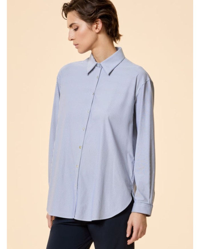 RRD CAMICIA OXFORD JACQUARD STRIPE