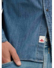 REPLAY CAMICIA WESTERN IN DENIM