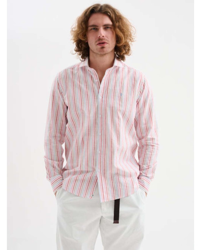JAGGY CAMICIA COLLO ALLA FRANCESE