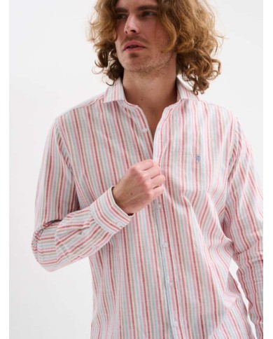 JAGGY CAMICIA COLLO ALLA FRANCESE