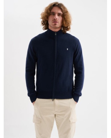 JAGGY CARDIGAN FULL ZIP A MANICHE LUNGHE