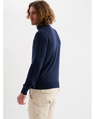 JAGGY CARDIGAN FULL ZIP A MANICHE LUNGHE