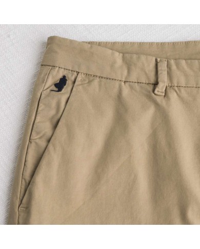 MCS PANTALONE CHINO IN POPELINE STRETCH