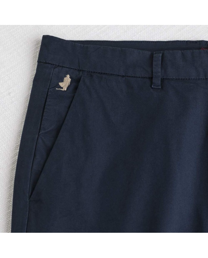 MCS PANTALONE CHINO IN POPELINE STRETCH