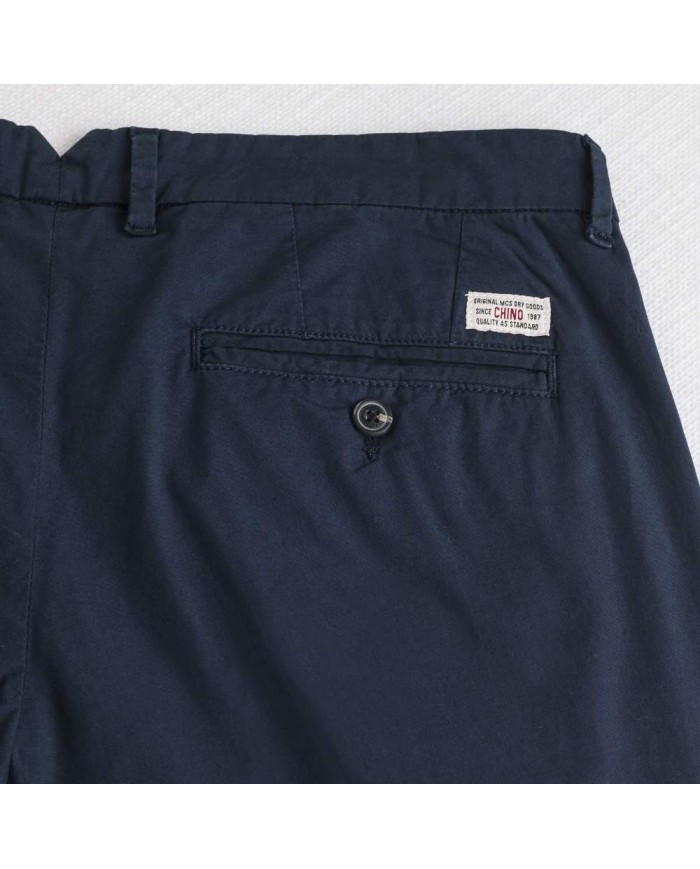 MCS PANTALONE CHINO IN POPELINE STRETCH
