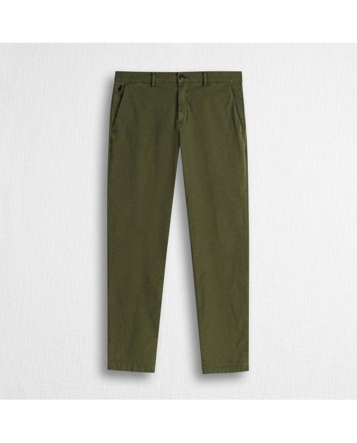 MCS PANTALONE CHINO IN POPELINE STRETCH