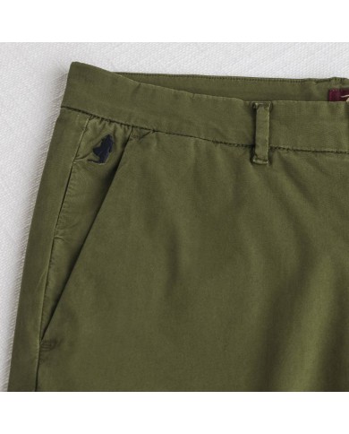 MCS PANTALONE CHINO IN POPELINE STRETCH
