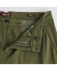 MCS PANTALONE CHINO IN POPELINE STRETCH