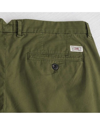 MCS PANTALONE CHINO IN POPELINE STRETCH