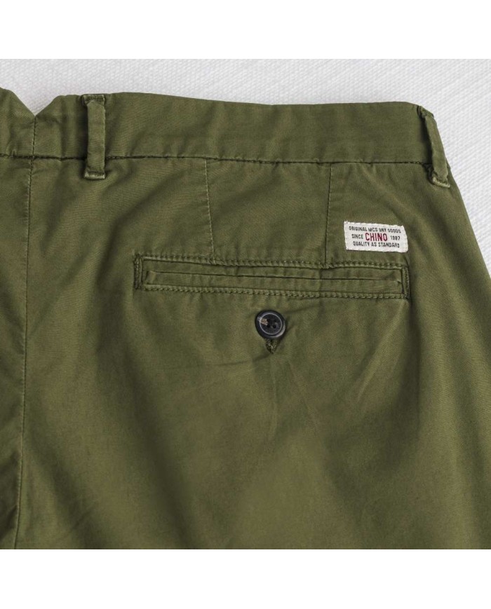 MCS PANTALONE CHINO IN POPELINE STRETCH