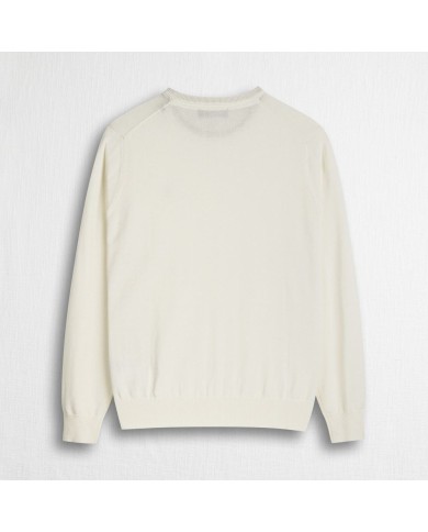 MCS MAGLIA IN COTONE GIROCOLLO