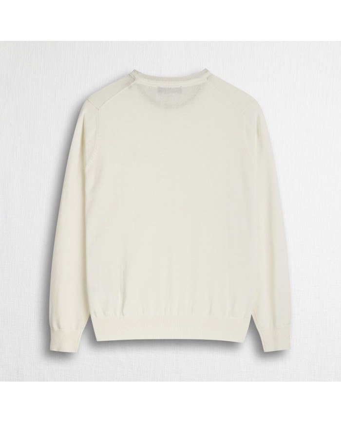 MCS MAGLIA IN COTONE GIROCOLLO