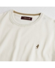 MCS MAGLIA IN COTONE GIROCOLLO