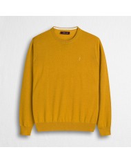 MCS MAGLIA IN COTONE GIROCOLLO