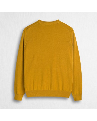 MCS MAGLIA IN COTONE GIROCOLLO