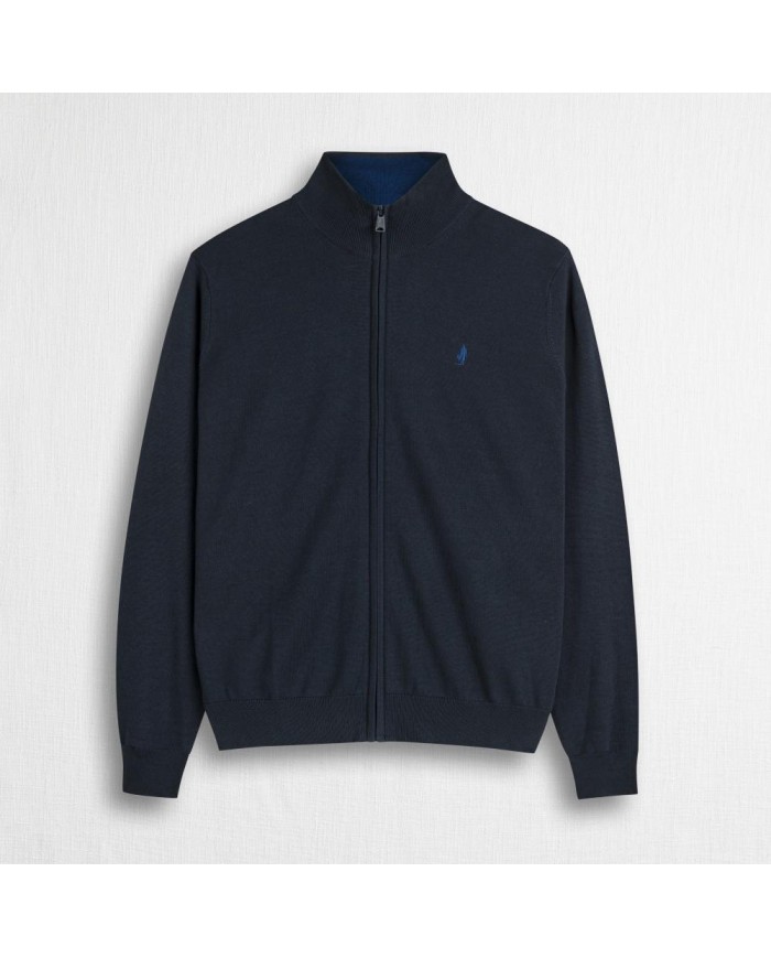MCS MAGLIA IN COTONE FULL ZIP