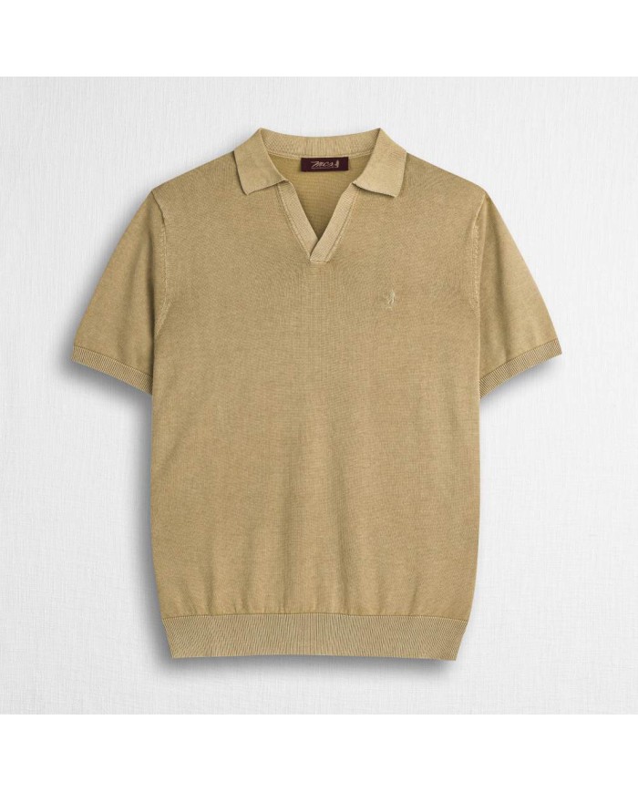 MCS POLO IN COTONE ACID WASH