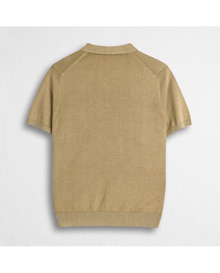 MCS POLO IN COTONE ACID WASH