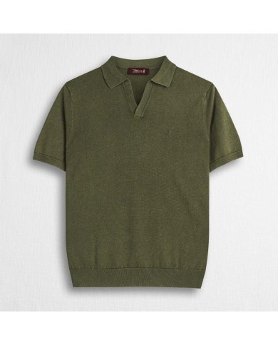 MCS POLO IN COTONE ACID WASH