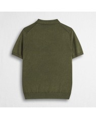 MCS POLO IN COTONE ACID WASH