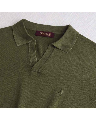 MCS POLO IN COTONE ACID WASH