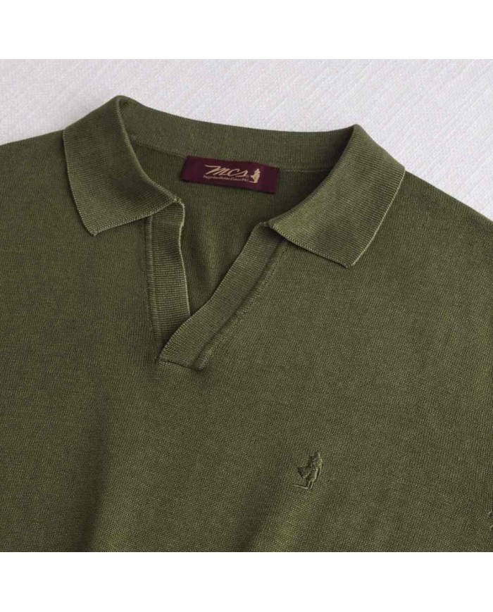 MCS POLO IN COTONE ACID WASH