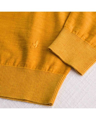 MCS MAGLIA IN COTONE SLUB ACID WASH