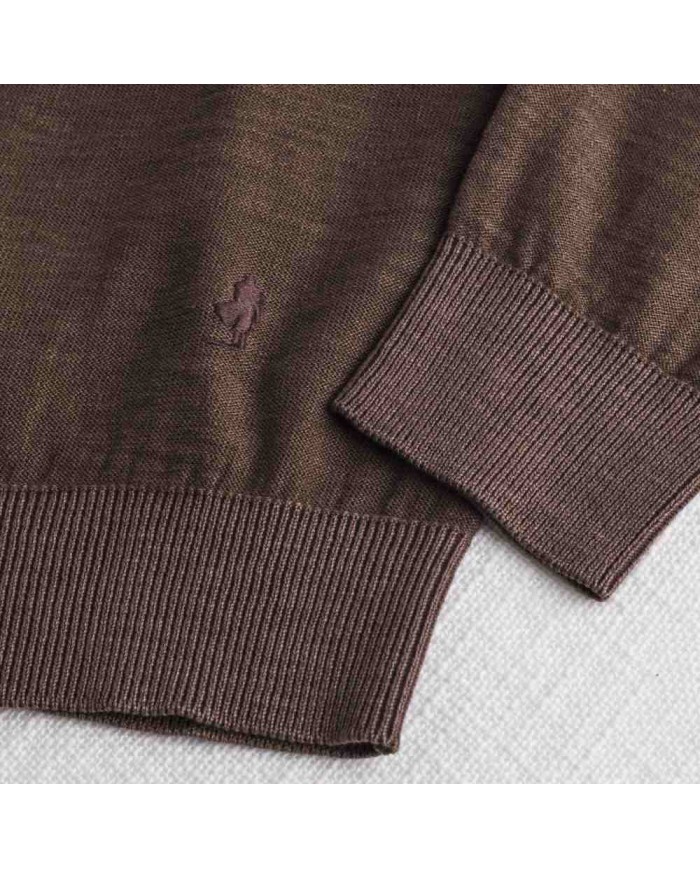 MCS MAGLIA IN COTONE SLUB ACID WASH