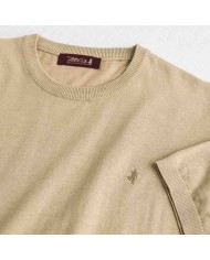 MCS MAGLIA IN COTONE A MANICHE CORTE