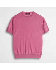 MCS MAGLIA IN COTONE A MANICHE CORTE